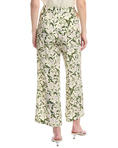 Max Mara Reed Silk Trouser In Purple