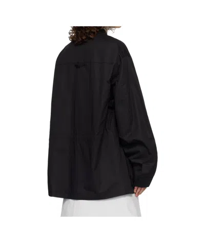 Rier Collared Field Jacket In Black