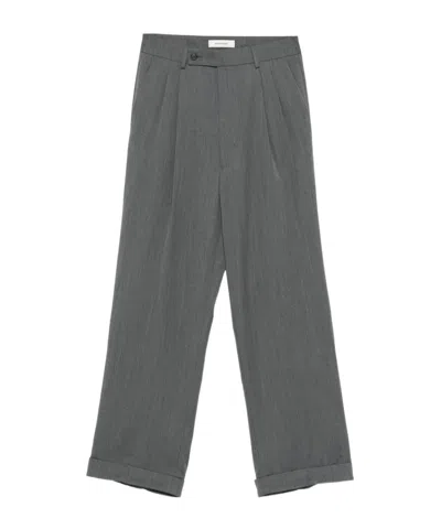 Entire Studios Wool Trousers In Gray