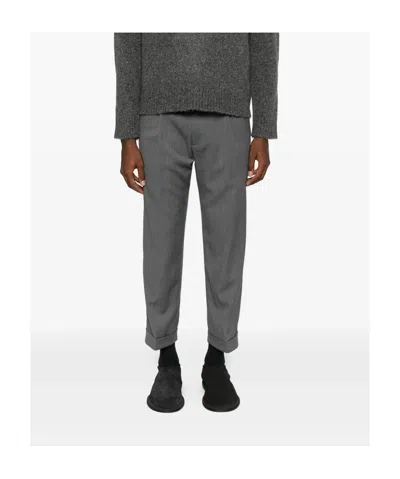 Entire Studios Wool Trousers In Gray