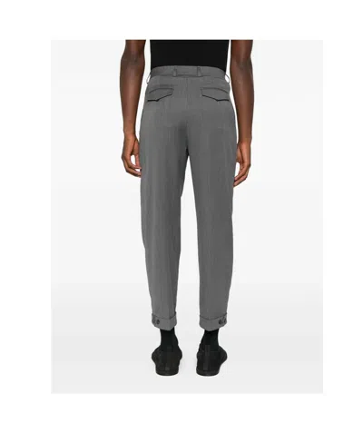 Entire Studios Wool Trousers In Gray