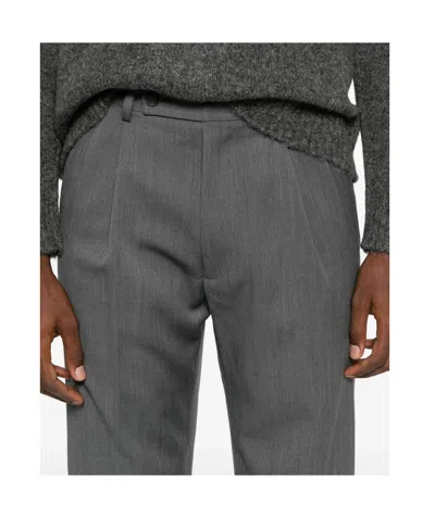 Entire Studios Wool Trousers In Gray