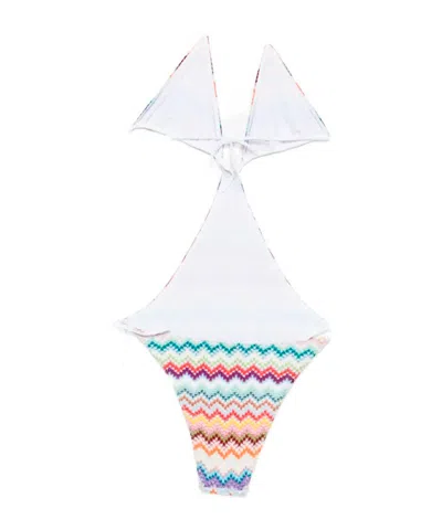 Missoni Zigzag Pattern Bikini In Multi
