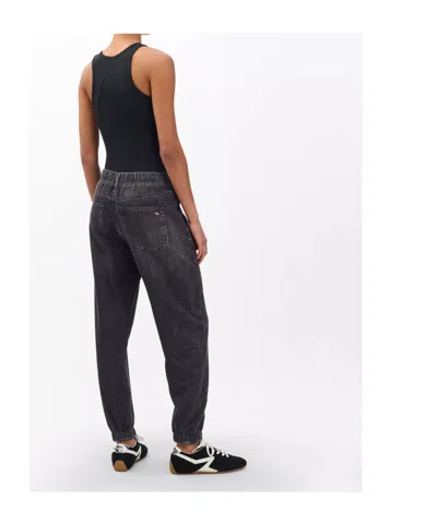 Rag & Bone Rb Miramar Terry Jogger Pant Jeans In Black