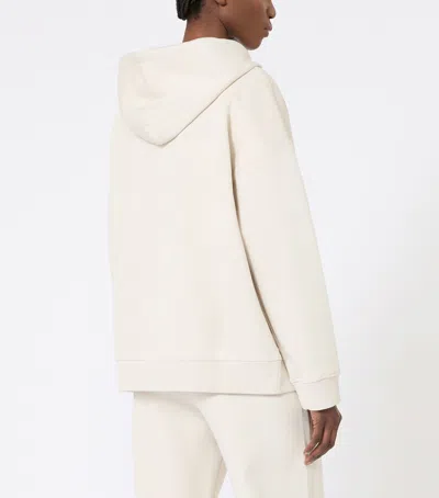 Max Mara Technical Jersey Zip-up Sweatshirt In Multi