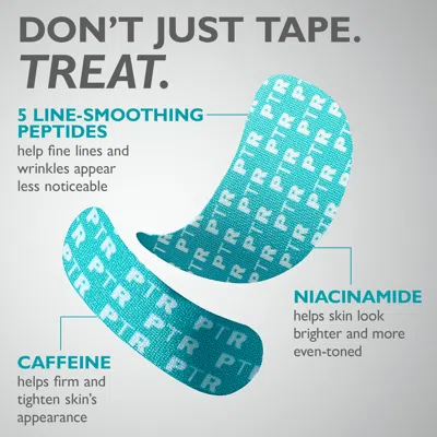 Peter Thomas Roth Peptide Skinjection™ Peptide-infused Face & Eye Tape In Transparent