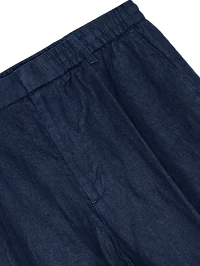 Nn07 Elasticated Shorts In Blue