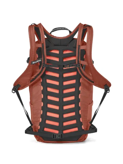 Salewa Logo-print Backpack In Red