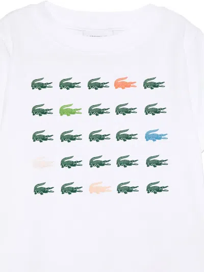 Lacoste Logo T-shirt In White