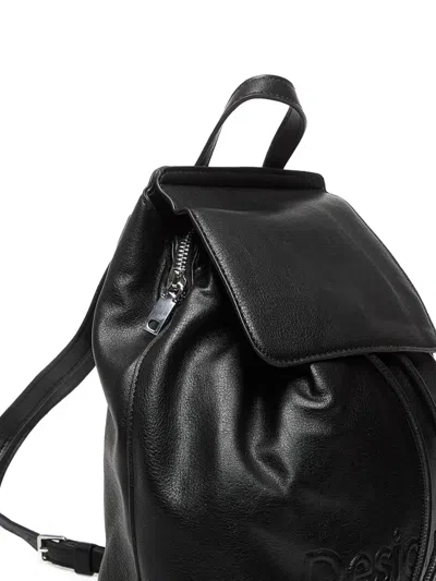 Desigual Medium Logo-embossed Backpack In Pattern