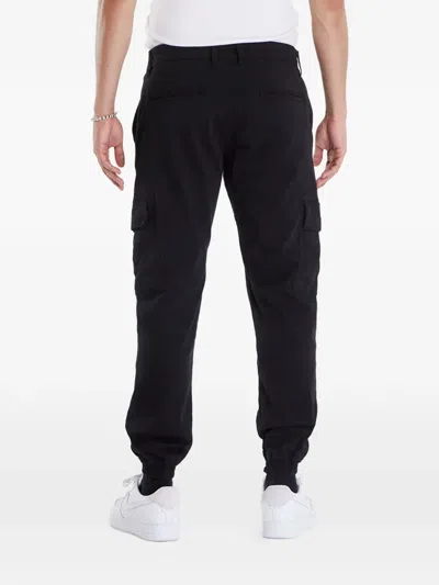 Urban Classics Elasticated-cuff Cargo Pants In Multi