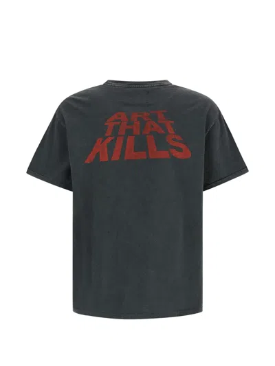 Gallery Dept. Black Dont Die T-shirt In Gray