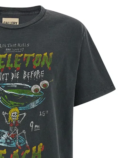 Gallery Dept. Black Dont Die T-shirt In Gray