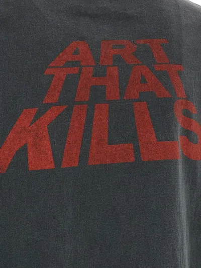 Gallery Dept. Black Dont Die T-shirt In Gray