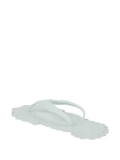 Zimmermann Scalloped-edge Embossed Flip-flops In Multi