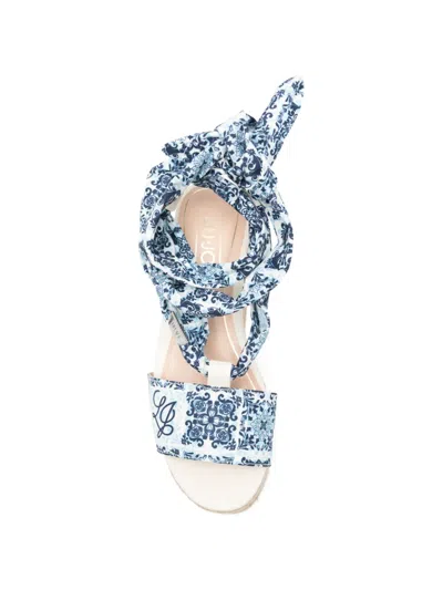 Liu •jo Bali 03 Ankle-strap Platform Sandals In Multi