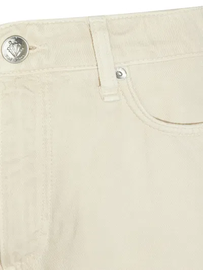 Rag & Bone Sofie Ultra-wide-leg Jeans In Neutral