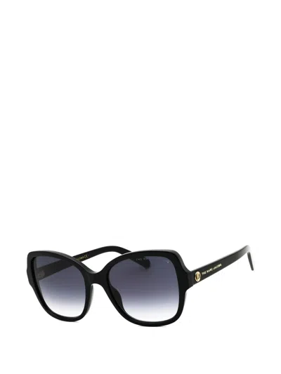 Marc Jacobs Square-frame Sunglasses In Black