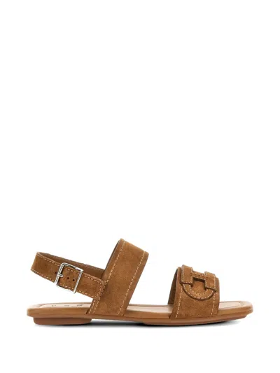 Hogan Heeled Sandal Woman Color Brown