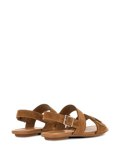 Hogan Heeled Sandal Woman Color Brown