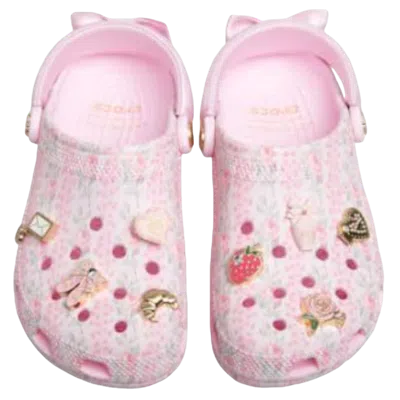 Crocs Loveshackfancy Classic Clog In Pink