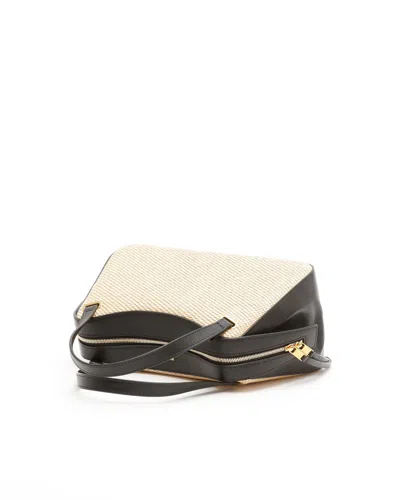 Jilsander Small Dune Raffia Bag In Neutral
