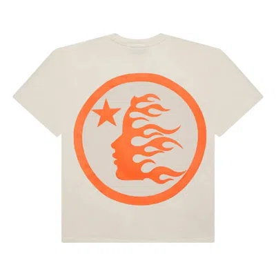 Hellstar Print Classic T-shirt In Nude