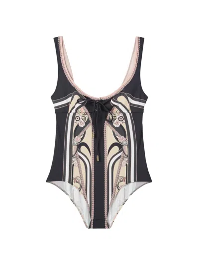 La Doublej Sleeveless Sunset Suit In Black