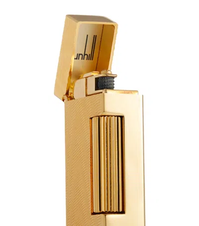 Dunhill Gold-plated Rollagas Lighter In Gold