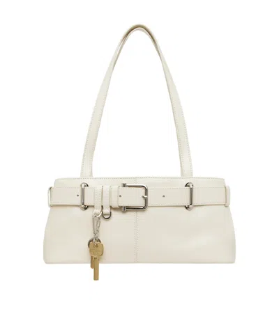 Osoi Mini Shoulder Bag With Decorative Belt In Brown