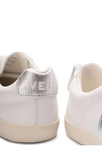 Veja Esplar Lace-up Low-top Casual Shoes In White