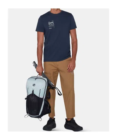 Mammut Core T-shirt Men Vert In Blue