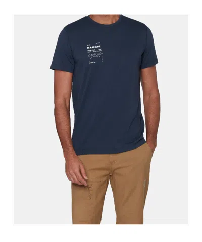 Mammut Core T-shirt Men Vert In Blue