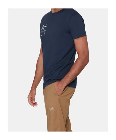 Mammut Core T-shirt Men Vert In Blue