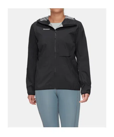 Mammut Ducan Light Hs Hooded Jacket In Black