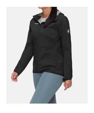 Mammut Ducan Light Hs Hooded Jacket In Black