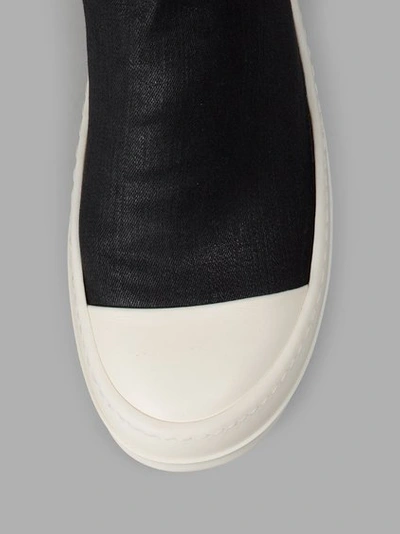 Shop Rick Owens Drkshdw Black Sock Sneakers