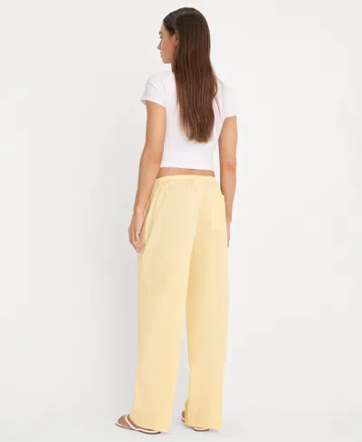 Good American Poplin Pull On Pants In Multi