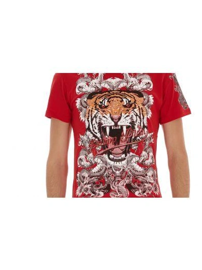 Shop Philipp Plein Consistent Tshirt In Red