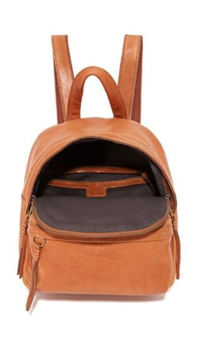 Shop Madewell The Lorimer Mini Backpack In English Saddle
