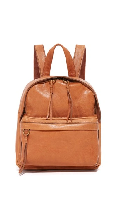 Madewell The Lorimer Mini Backpack In English Saddle