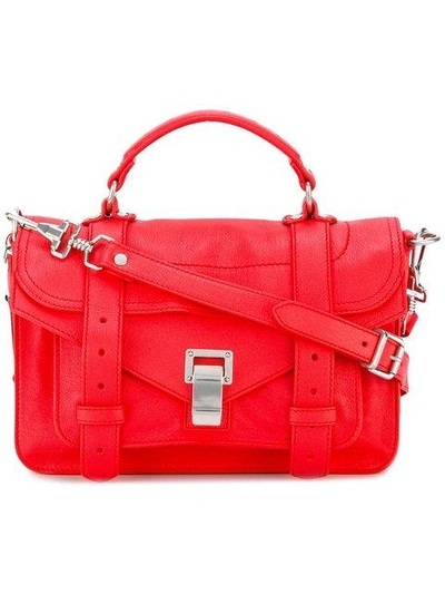 Shop Proenza Schouler Ps1 Satchel - Red