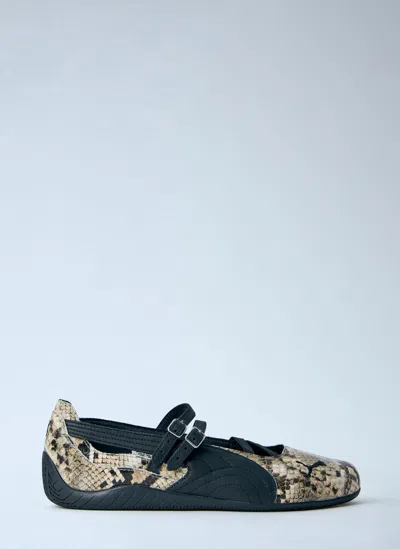 Puma Speedcat Ballet Snake Woman Black And Beige