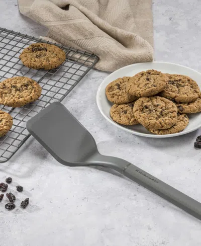 Kitchenaid Large Oversized Surface Solid Turner In Gray