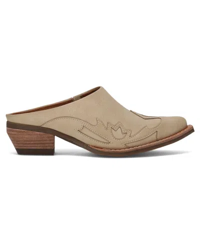 Frye And Co Irlene Mule In White