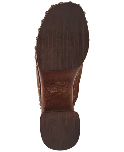 Frye And Co Wylie Clogs In Brown