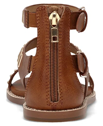 Frye And Co Bucky T-strap In Brown