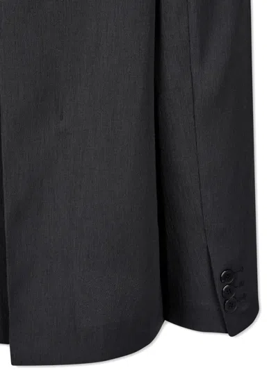 Tomboy Belted Button-back Jacket In Multi