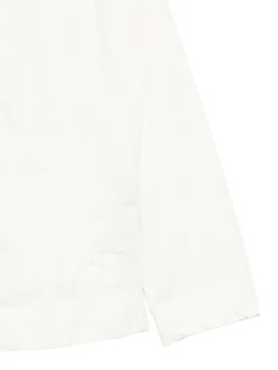 Casey Casey Button-up Classic-collar Jacket In White