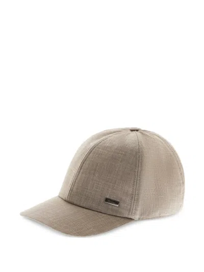 ELASTICATED-STRAP BASEBALL CAP